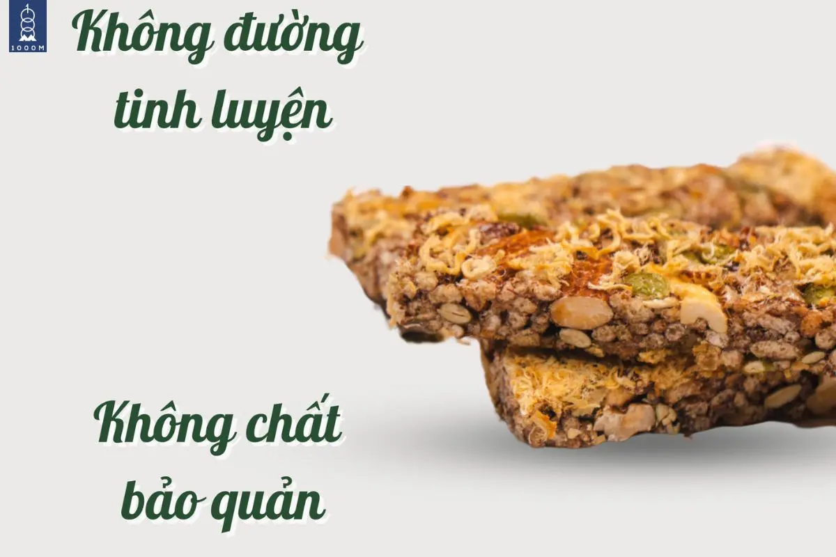 Thanh hạt dinh dưỡng tại 1000M Thanh hạt dinh dưỡng tại 1000M